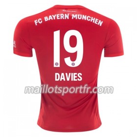 Maillot de Foot Bayern Munich Alphonso Davies 19 Domicile 2019/20